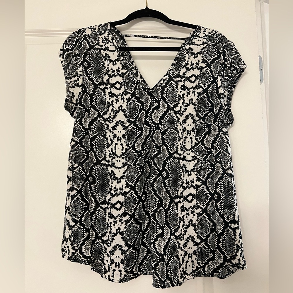 Snake skin blouse